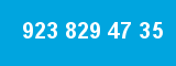 923 829 47 35 923 829 47 35